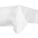 Nappe - SEBASTIEN &amp; GROOME 54 x 70 po (137 cm x 178 cm) - 026 - Blanc