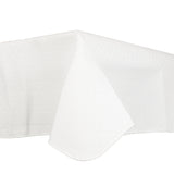 Nappe - Jacquard  54 x 70 po (137 x 178 cm) - 035 - Blanc