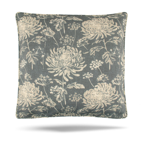 Decorative Outdoor Cushion Cover - Crisantemi I  - 20 x 20in