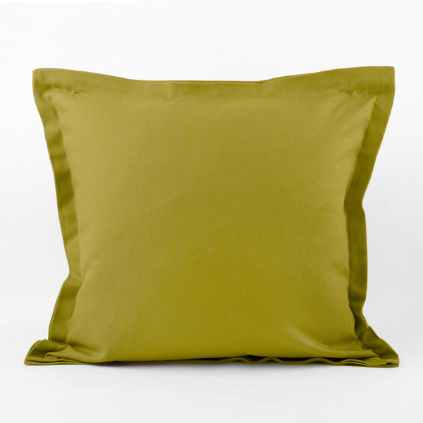 Decorative cushion cover - Cotton canvas Lyon - Green - 18 x 18''