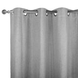 Blackout Grommet curtain panel - Lucas - Grey - 52 x 84''