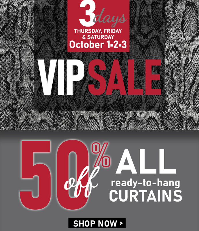 VIP Sale Curtains