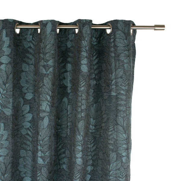 Grommets curtain panel - Kim - Blue - 52 x 96''