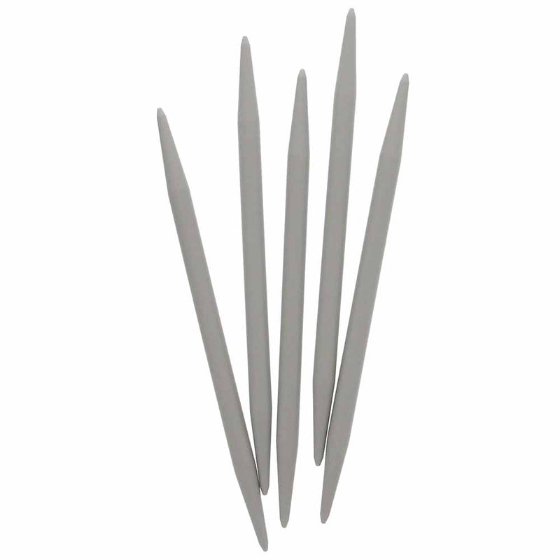 UNIQUE KNITTING Double Point Knitting Needles 20cm (8") - Set of 5 Plastic - 10mm/US 15