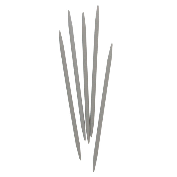 UNIQUE KNITTING Double Point Knitting Needles 20cm (8") - Set of 5 Plastic - 6.5mm/US 10.5