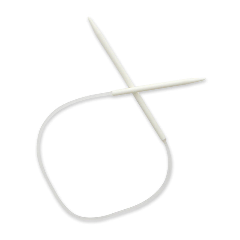UNIQUE KNITTING Circular Knitting Needles 28cm (11") Plastic - 2mm/US 0