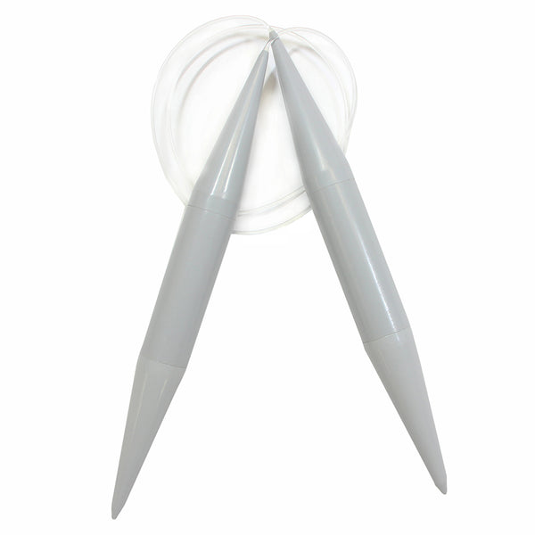 UNIQUE KNITTING Aiguilles circulaires en plastique 90cm (36&quot;) - 20mm/US n/d