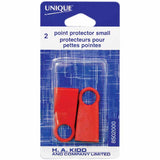 UNIQUE KNITTING Small Single Point Needle Point Protectors - 2pcs.