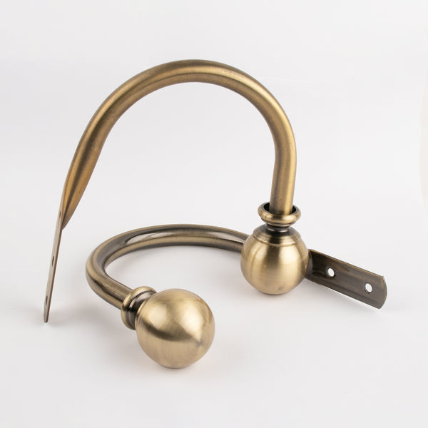Embrasse de métal - Ball - Brass Antique