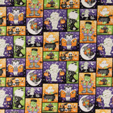 Henry Glass - Coton imprimé - <Moonlight Mischief Glow In The Dark> - 001 - Multicouleur