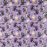 Henry Glass - Coton imprimé - <Moonlight Mischief Glow In The Dark> - 005 - Lavande