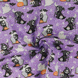 Henry Glass - Coton imprimé - <Moonlight Mischief Glow In The Dark> - 005 - Lavande