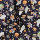 Henry Glass - Coton imprimé - <Moonlight Mischief Glow In The Dark> - 006 - Mauve