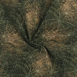 Blank - Coton imprimé - <HARVEST HAUNT> - 004 - Kaki Foncé