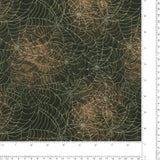 Blank - Coton imprimé - <HARVEST HAUNT> - 004 - Kaki Foncé