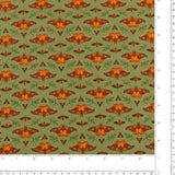 Blank - Coton imprimé - <HARVEST HAUNT> - 005 - Sauge