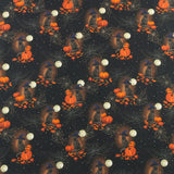 Blank - Coton imprimé - <HARVEST HAUNT> - 008 - Noir