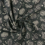 Blank - Printed Cotton - DARKLY ENCHANTED - 002 - Deep Green