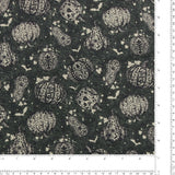 Blank - Printed Cotton - DARKLY ENCHANTED - 002 - Deep Green