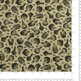 Blank - Printed Cotton - DARKLY ENCHANTED - 006 - Antique