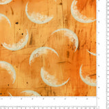 Studio E - Printed Cotton - SCARY SPICE - 002 - Pumpkin