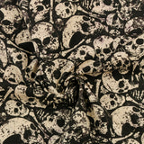 Studio E - Coton imprimé - <SCARY SPICE> - 003 - Ivoire