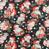 Henry Glass - Coton imprimé - <SWEET CHRISTMAS MEMORIES> - 001 - Noir