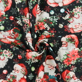 Henry Glass - Coton imprimé - <SWEET CHRISTMAS MEMORIES> - 001 - Noir