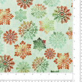 Henry Glass - Coton imprimé - <SWEET CHRISTMAS MEMORIES> - 006 - Bleu Pâle