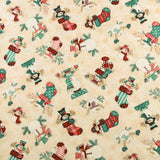 Henry Glass - Printed Cotton - GIFTS OF GRATITUDE - 001 - Cream