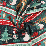 Henry Glass - Printed Cotton - GIFTS OF GRATITUDE - 002 - Green