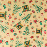 Henry Glass - Coton imprimé - <GIFTS OF GRATITUDE> - 005 - Crème