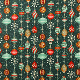 Henry Glass - Printed Cotton - GIFTS OF GRATITUDE - 006 - Green