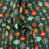 Henry Glass - Printed Cotton - GIFTS OF GRATITUDE - 006 - Green