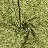 Blank - Printed Cotton - CHRISTMAS MAGIC - 001 - Green