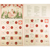 Blank - Printed Cotton Panel 36 x 44 in (91 x 112 cm) - CHRISTMAS MAGIC - 010 -  Red