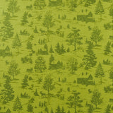 Blank - Printed Cotton - HOLLY JOLLY CALICO - 003 - Green
