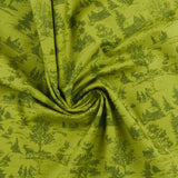 Blank - Printed Cotton - HOLLY JOLLY CALICO - 003 - Green