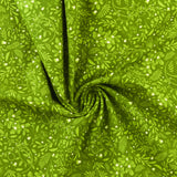 Blank - Printed Cotton - HOLLY JOLLY CALICO - 006 - Green