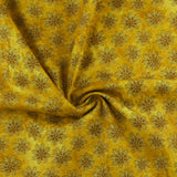 Blank - Coton imprimé - <GEARS &amp; GARLAND> - 002 - Doré