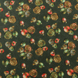 Blank - Coton imprimé - <GEARS &amp; GARLAND> - 005 - Vert Foncé