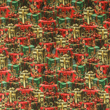Blank - Coton imprimé - <GEARS &amp; GARLAND> - 008 - Multicouleur