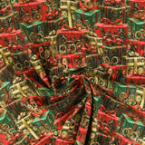 Blank - Coton imprimé - <GEARS &amp; GARLAND> - 008 - Multicouleur