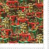 Blank - Coton imprimé - <GEARS &amp; GARLAND> - 008 - Multicouleur