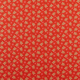 3 Wishes Fabrics - Coton imprimé - <VERY MERRY GINGERBREAD> - 003 - Rouge
