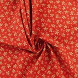 3 Wishes Fabrics - Coton imprimé - <VERY MERRY GINGERBREAD> - 003 - Rouge