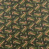 3 Wishes Fabrics - Coton imprimé - <VERY MERRY GINGERBREAD> - 005 - Noir
