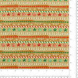 3 Wishes Fabrics - Coton imprimé - <VERY MERRY GINGERBREAD> - 006 - Sable