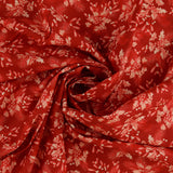 Studio E - Printed Cotton - HOLIDAY FEATHER & FLOURISH - 001 - Red