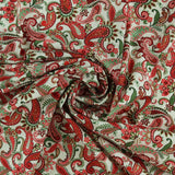 Studio E - Printed Cotton - HOLIDAY FEATHER & FLOURISH - 006 - Ivory